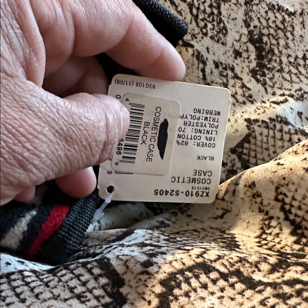 Pendleton Wool Cosmetic Case with Red, Purple, an… - image 4